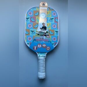 Franklin Sports Youth Paddle - Fruit Graphic:
Fiberglass Racquet for Pickleball